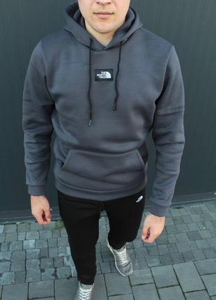 Мужской спортивный костюм на флисе в стиле the north face