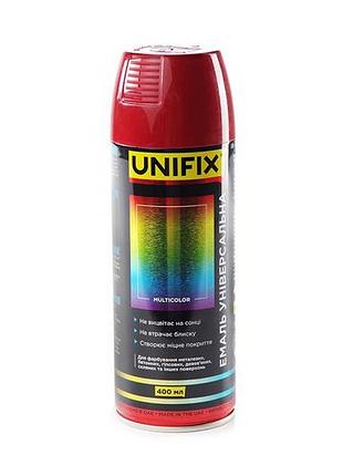 Емаль універсальна unifix — 400 мл ral 3009 червоний оксид