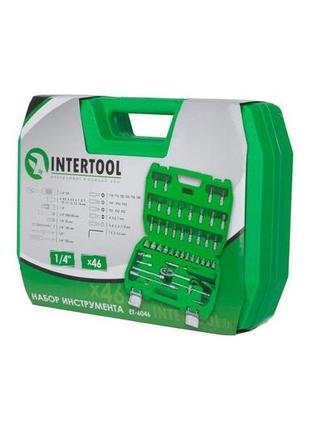 Набор инструмента intertool - 1/4" 46 ед. 3