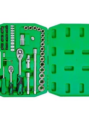 Набор инструмента intertool - 1/4" x 1/2" 82 ед. semipro 5