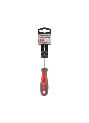 Отвертка intertool - sl3 x 75 мм pro 5