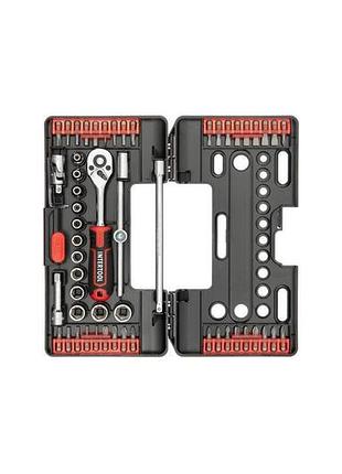 Набор инструмента intertool - 1/4" 57 ед. storm 3