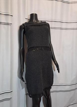 Брендовое платье шерсть альпака#309