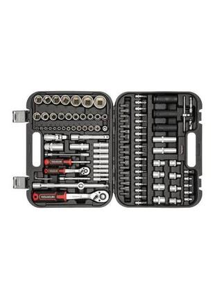 Набір інструменту intertool — 1/4" x 1/2 111 од. storm 2