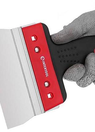 Шпатель intertool - 150мм фасадный pro 5