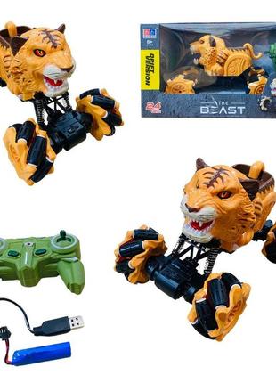 11832 машина тигр, ездит во все стороны, в коробке