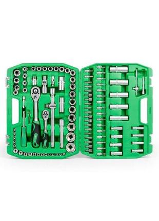 Набор инструмента intertool - 1/4", 1/2" 108 ед. semipro et-6108sp 7