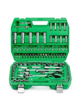 Набор инструмента intertool - 1/4", 1/2" 108 ед. semipro et-6108sp 6