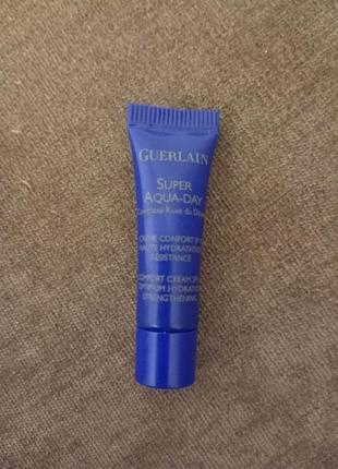 Крем дневной guarlain super aqua day. масса 3 г.
