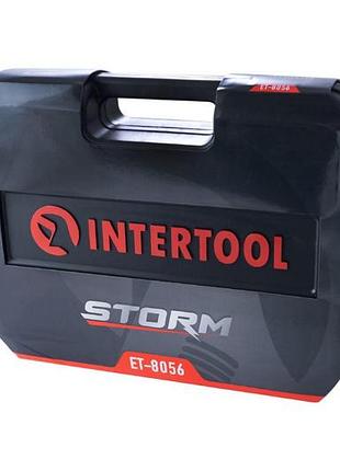 Набор инструмента intertool - 1/2" 56 ед. storm 5