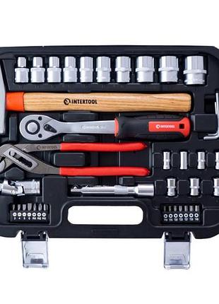 Набор инструмента intertool - 1/2" 56 ед. storm 2