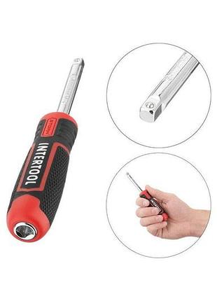 Набор инструмента intertool - 1/2" 56 ед. storm 8
