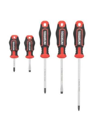 Набор инструмента intertool - 1/2" 56 ед. storm 10