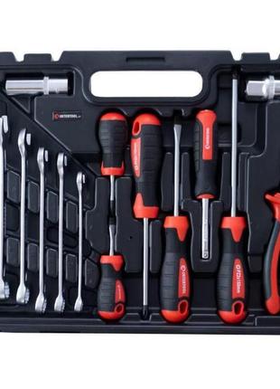 Набор инструмента intertool - 1/2" 56 ед. storm 3