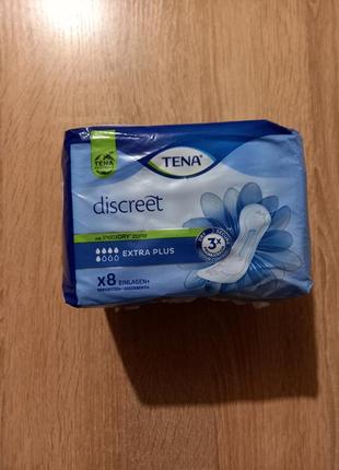 Прокладки tena extra plus 8 штук2 фото