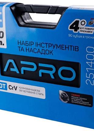 Набор инструмента apro - 1/4" x 1/2" x 100 ед. 6