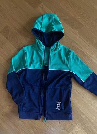 Кофта на молнии на мальчика 5-6роков