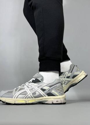 Кросівки asics gel-kahana 8 light grey winter (gore-tex)