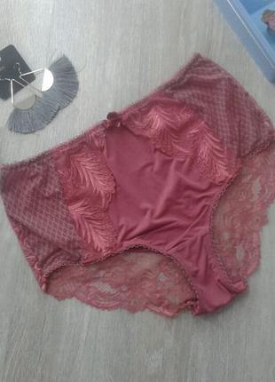 Коралові трусики з мереживом debenhams