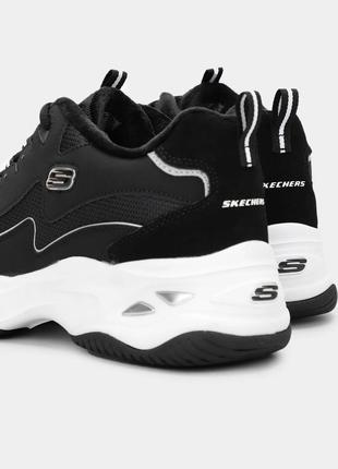 Утеплені, жіночі кросівки skechers d’lites 4.0, kw8198, оригінал