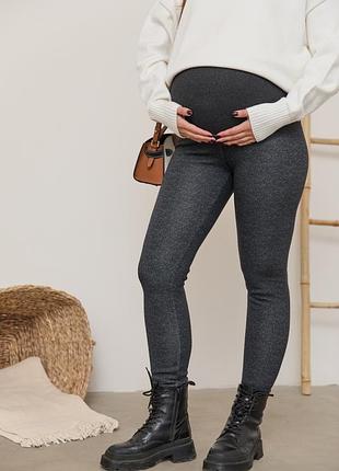 Теплые лосины на меху для беременных dallas3 фото