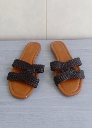 Шльопанці шкіряні жіночі graceland р.36