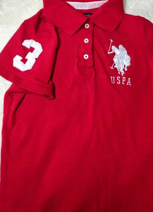 Футболка bear-embroidered polo dress.