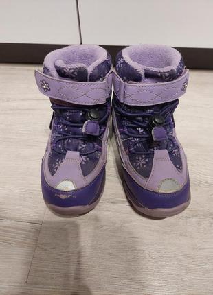 Зимние термоботинки  b&g