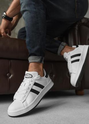 Чоловічі кросівки tomas white білі повсякденні шкіряні класичні спортивні