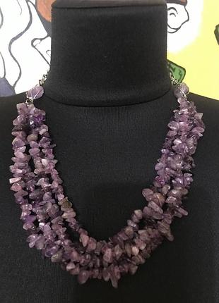 Багаторядне намисто з ометиста