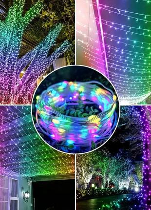 Светодиодная лента led lamp 10 м usb + qr код led lamp, освещение с управлением со смартфона