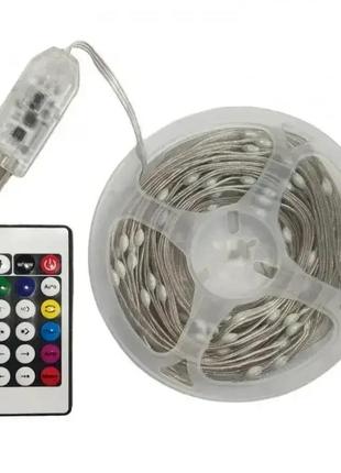 Светодиодная лента led lamp 10 м usb + qr код led lamp, освещение с управлением со смартфона