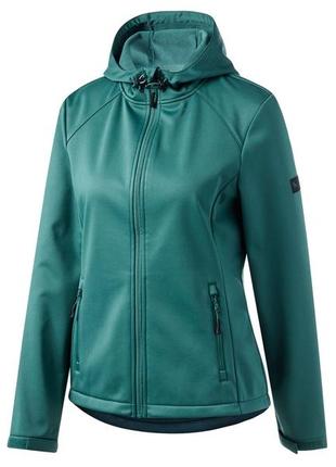 Куртка softshell (софтшел) водоотталкивающая и ветрозащитная для женщины rocktrail dope dyed 418414 m