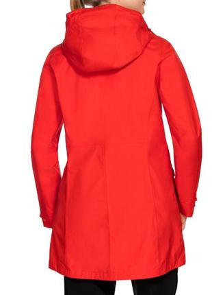 Куртка - парка малиново-алого цвета xl
