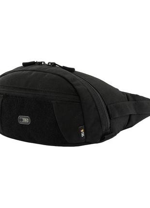 Сумка поясная тактическая m-tac companion bag large чёрный1 фото