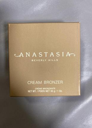 Anastasia beverly hills cream bronzer відтінок golden tan2 фото