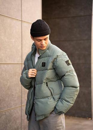 Зимова куртка stone island2 фото