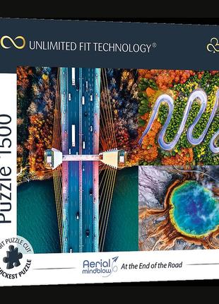 Пазли - (1500 елм.) - безмежна колекція: "в кінці дороги" - trefl