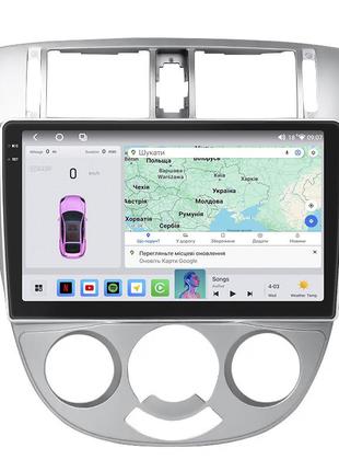 Штатная магнитола lesko для buick excelle i manual ac 2004-2007г 10" 4/64 qled carplay 4g wi-fi gps 360 prime