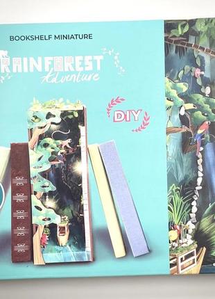 Румбокс букнук 3d rainforest adventure з led-підсвіткою
