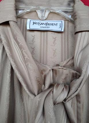 Блуза блузка от yves saint laurent оригинал