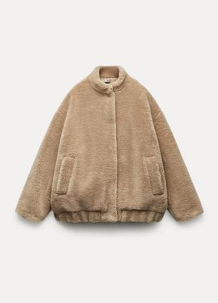 Шуба дублянка zara