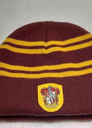 Шапка в'язана унісекс тепла- harry potter cinereplicas gryffindor -р. - 56-59