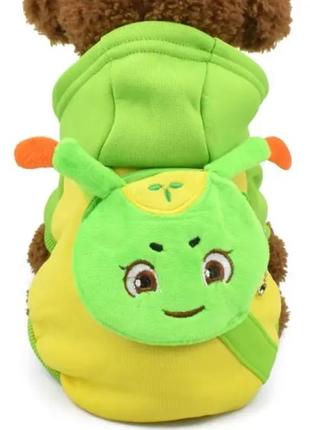 Костюм для собак "рюкзачок" розмір xs, зелений2 фото