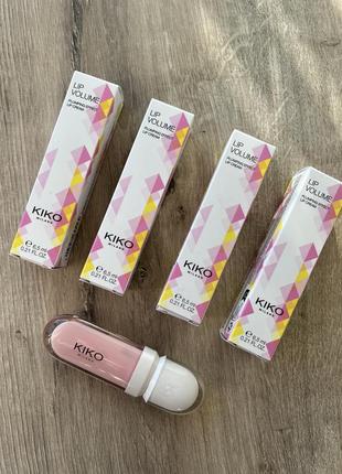 Kiko milano lip volume plumping effect lip cream блиск