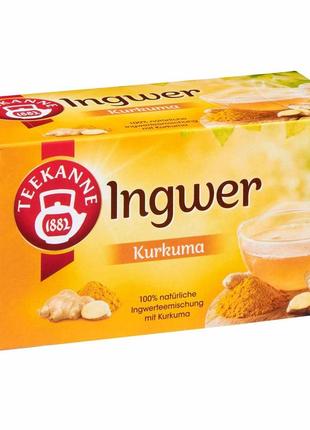 Чай teekanne ingwer kurkuma 18s 32g