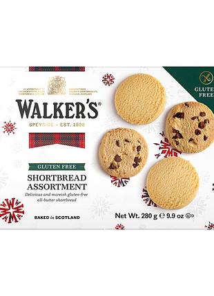 Печенье walker's assortment shortbread gluten free 280g