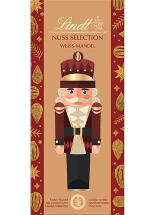 Шоколад lindt nuss selection weiss mandel 150g