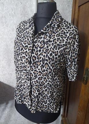 Трендова леопардова сорочка