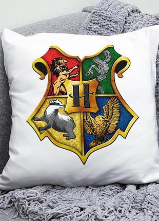 Декоративна подушка плюшевий подарунок з принтом гаррі поттер harry potter